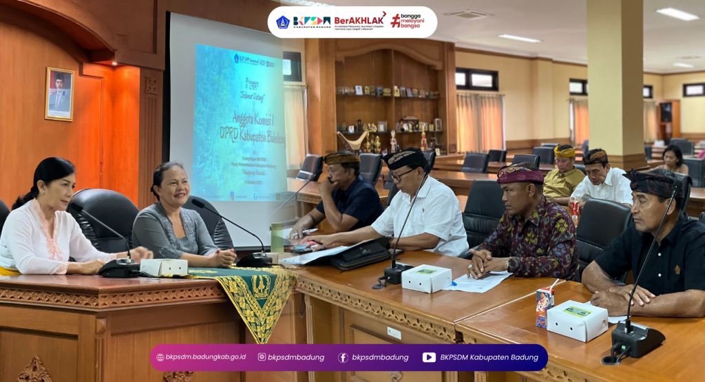 DPRD Buleleng Lakukan Kunjungan Kerja ke BKPSDM Badung, Bahas Pengangkatan dan Orientasi PPPK